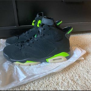 Jordan 6 Electric Green Size 13 Mens